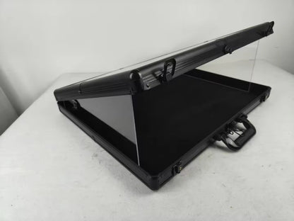 Obsidian Supplies – Trading Card Display Case for Vending | Secure Showcase Case for Card Shows & Shops